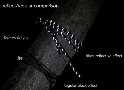 Reflective Paracord Rope Military 7 Strand 4mm 550 Tactical Parachute Cord Camping Tent Lanyard DIY Bracelet Weaving Rope