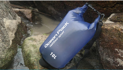 Waterproof Swimming Bag Dry Sack 5L/10L/15L/20L Waterproof Floating Dry Gear Bags For Boating Fishing Rafting Swimming