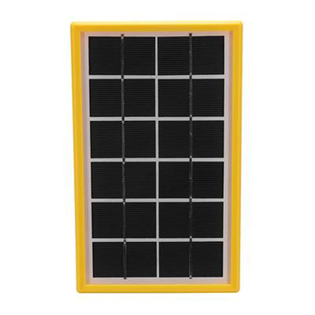 Outdoor Portable 3W Lithium-ion Solar Energy Small System Solar Panel Electric Generator 3 LED Bulb Power System Kit
