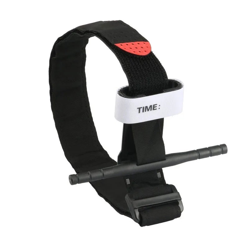 First Aid Kit Tourniquet Survival Tactical Combat Application Red Tip Medical Emergency Belt For Outdoor Exploration