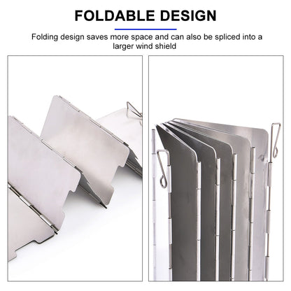 Camping Portable Stove Wind Shield-4