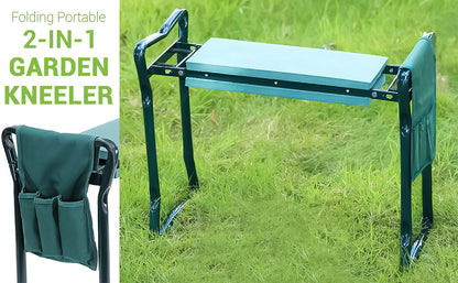 Garden Kneeler with Tool Bag
