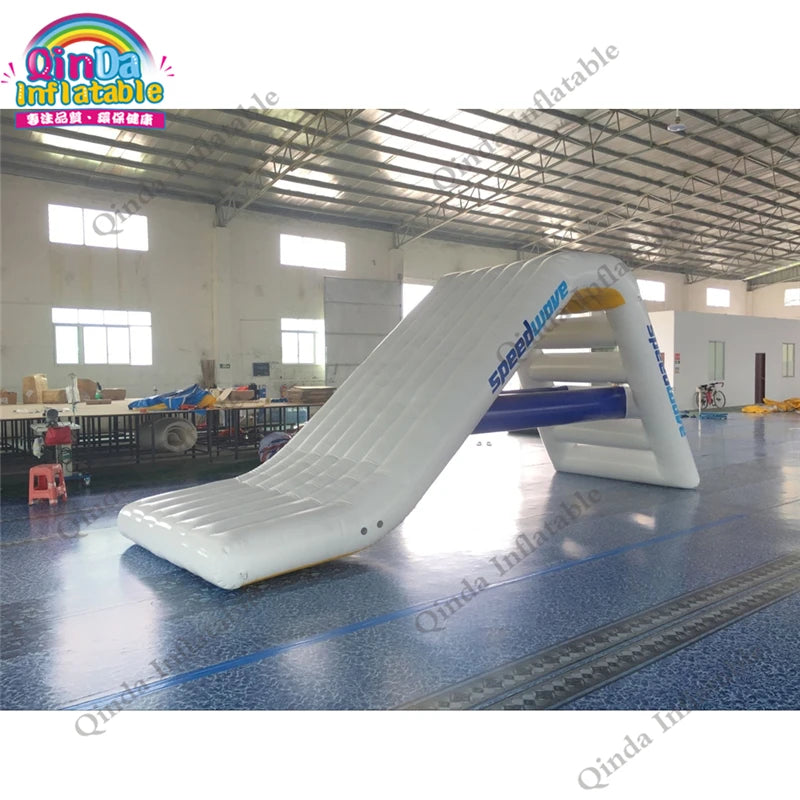 Funny Water Sport Inflatable Floating Water Pool Slide,adults Inflatable Climbing Water Slide For Aqua Park Game
