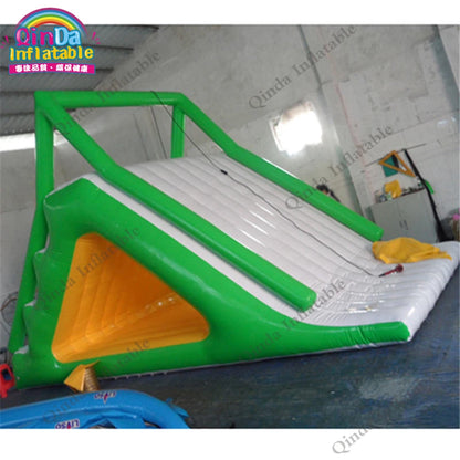 Funny Water Sport Inflatable Floating Water Pool Slide,adults Inflatable Climbing Water Slide For Aqua Park Game