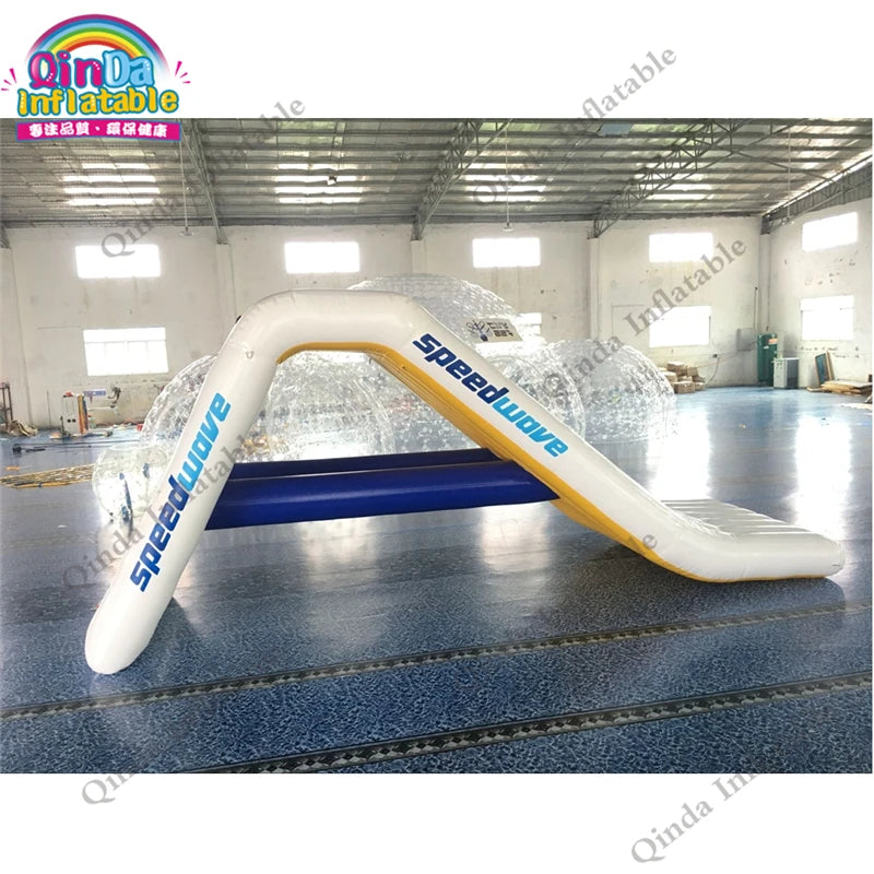 Funny Water Sport Inflatable Floating Water Pool Slide,adults Inflatable Climbing Water Slide For Aqua Park Game