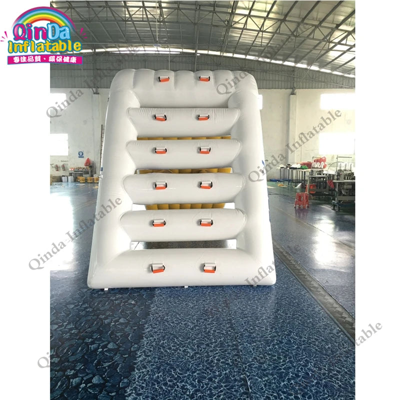 Funny Water Sport Inflatable Floating Water Pool Slide,adults Inflatable Climbing Water Slide For Aqua Park Game