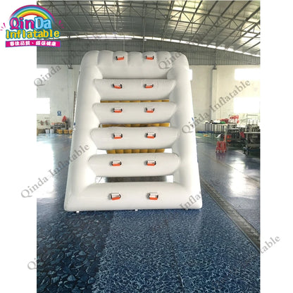 Funny Water Sport Inflatable Floating Water Pool Slide,adults Inflatable Climbing Water Slide For Aqua Park Game