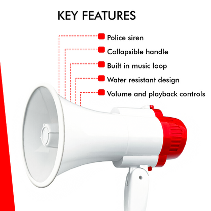 Portable Speaker Megaphone