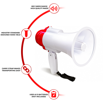 Portable Speaker Megaphone