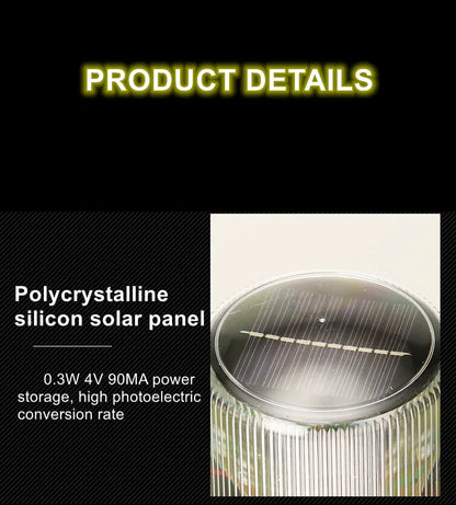 Solar Powered Marine LED Beacon Light Light Controlled Navigation Signal Sailing Warning Light With Portable Detachable bracket