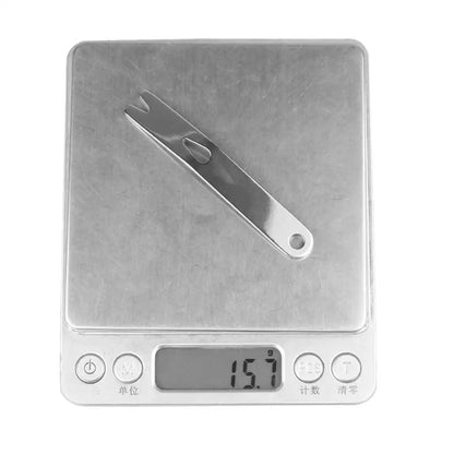 Gear Mini Crank Crowbar Pocket Pry Bar Keychain Multi Tool Survival Scraper EDC Multi Function Tools Stainless Steel Camping Kit