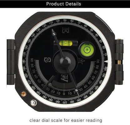 Svbony Professional Military Compass Outdoor Survival Camping Equipment Pocket Compasses Lightweight Wholesale 5 Pcs for prepper