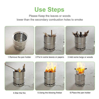 Portable Outdoor Camping Stove-4