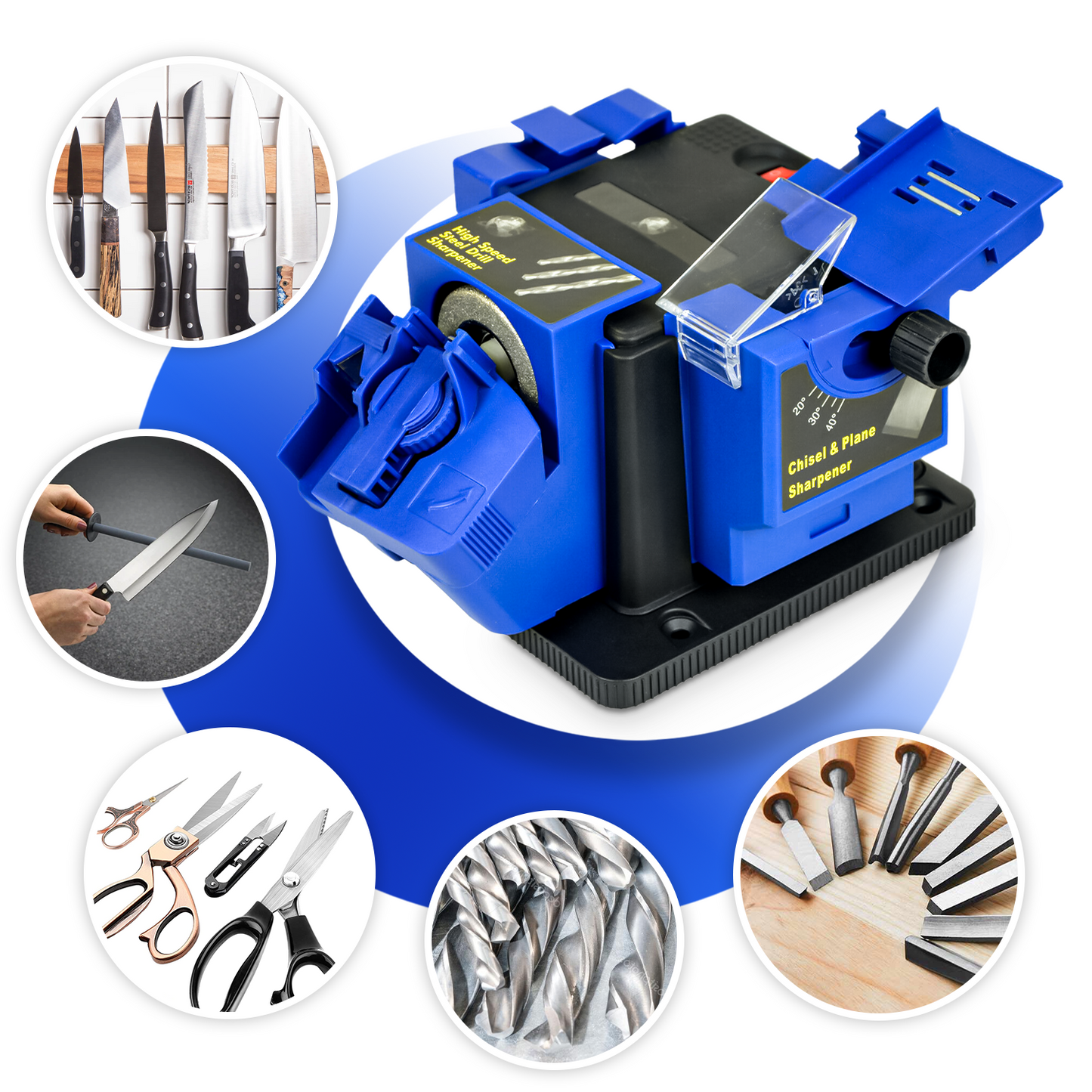 65W Multi Use Knife Sharpener Machine