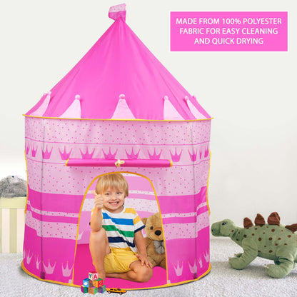 Kids Wizard & Princess Castle Tent