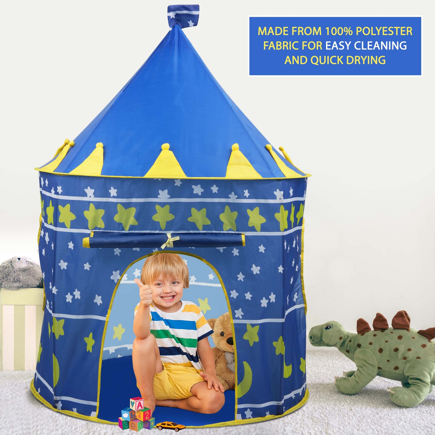 Kids Wizard & Princess Castle Tent