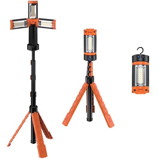 Rechargeable LED Work Light with Tripod Stand