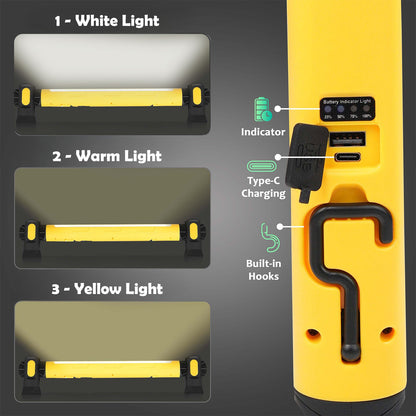 Rechargeable LED Work Light with Magnet