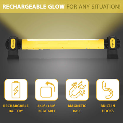 Rechargeable LED Work Light with Magnet