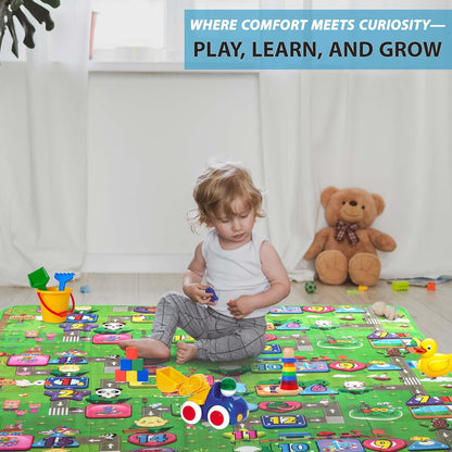 Kids Soft Foam Educational Game Play Mat