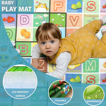 Kids Soft Foam Educational Game Play Mat