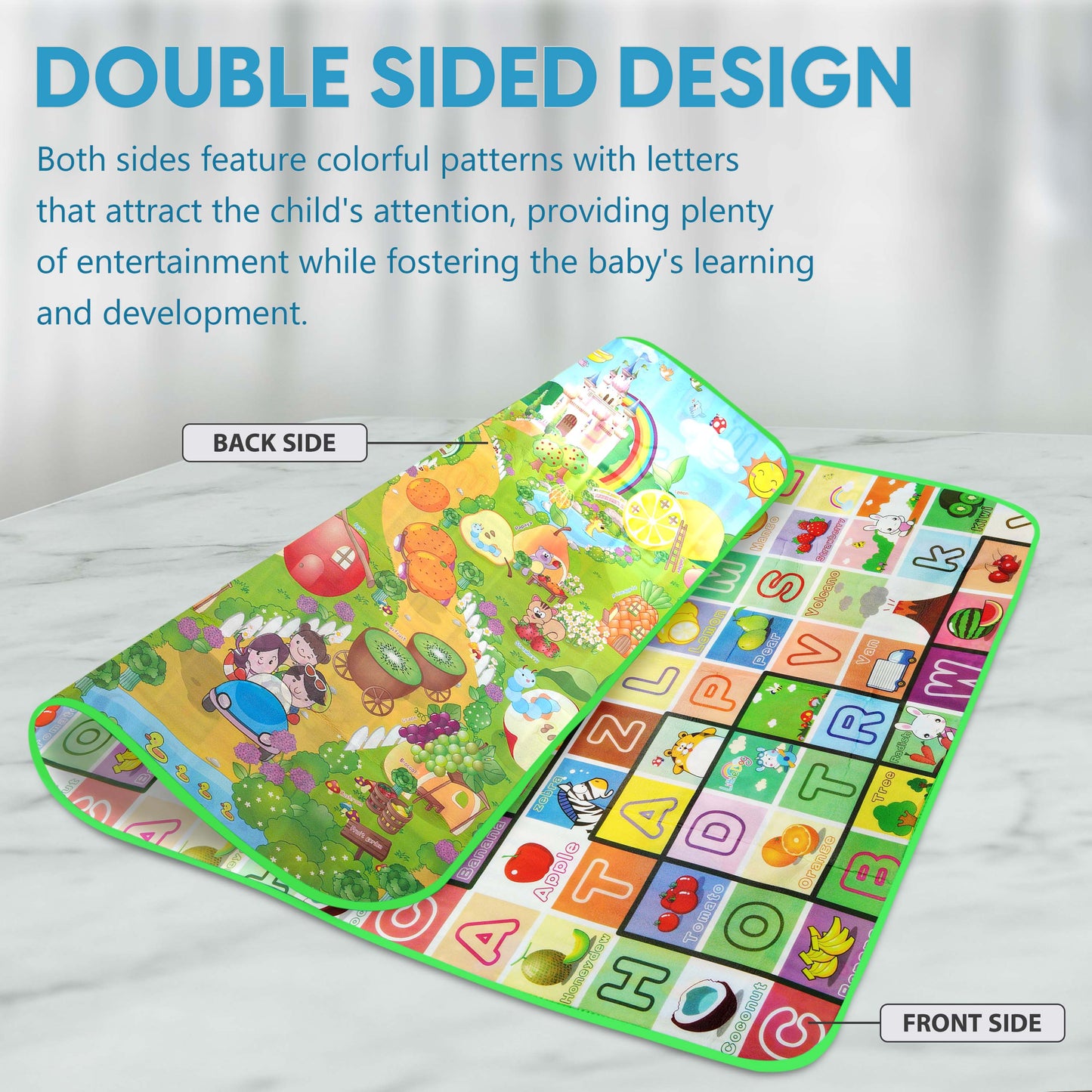 Kids Soft Foam Educational Game Play Mat