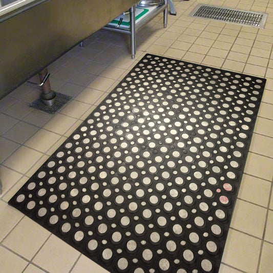 Indoor Outdoor Rubber Mat with Holes