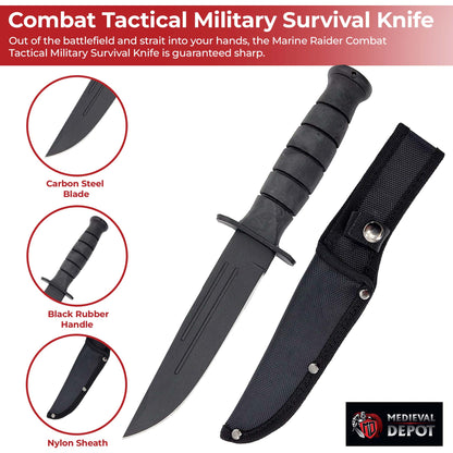 Marine Raider Combat Tactical Military Survival Knife-2