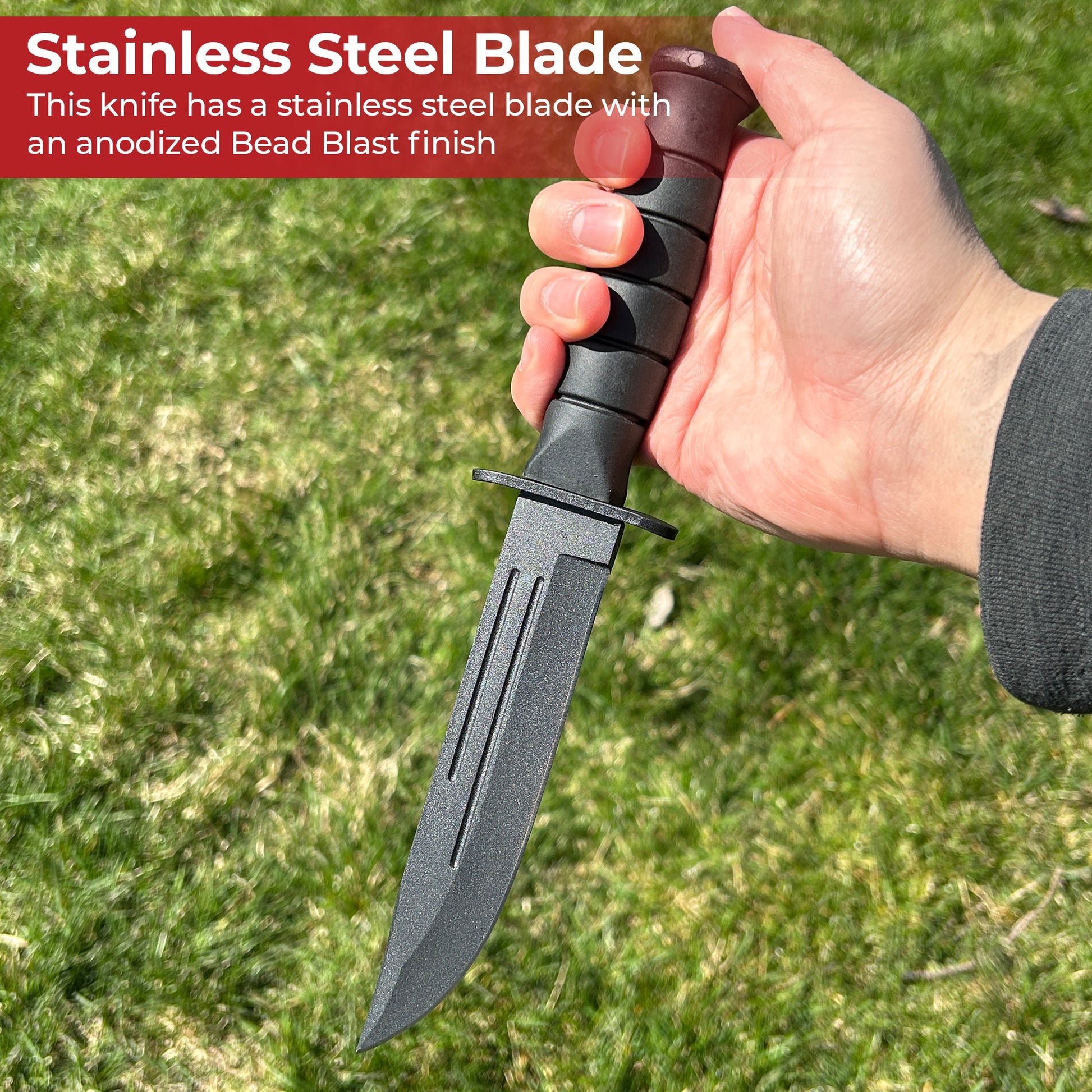 Marine Raider Combat Tactical Military Survival Knife-4