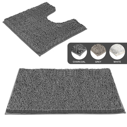 Non Slip Bath Mat Water Absorbent Machine Washable