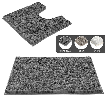 Non Slip Bath Mat Water Absorbent Machine Washable