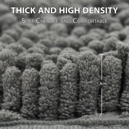 Non Slip Bath Mat Water Absorbent Machine Washable