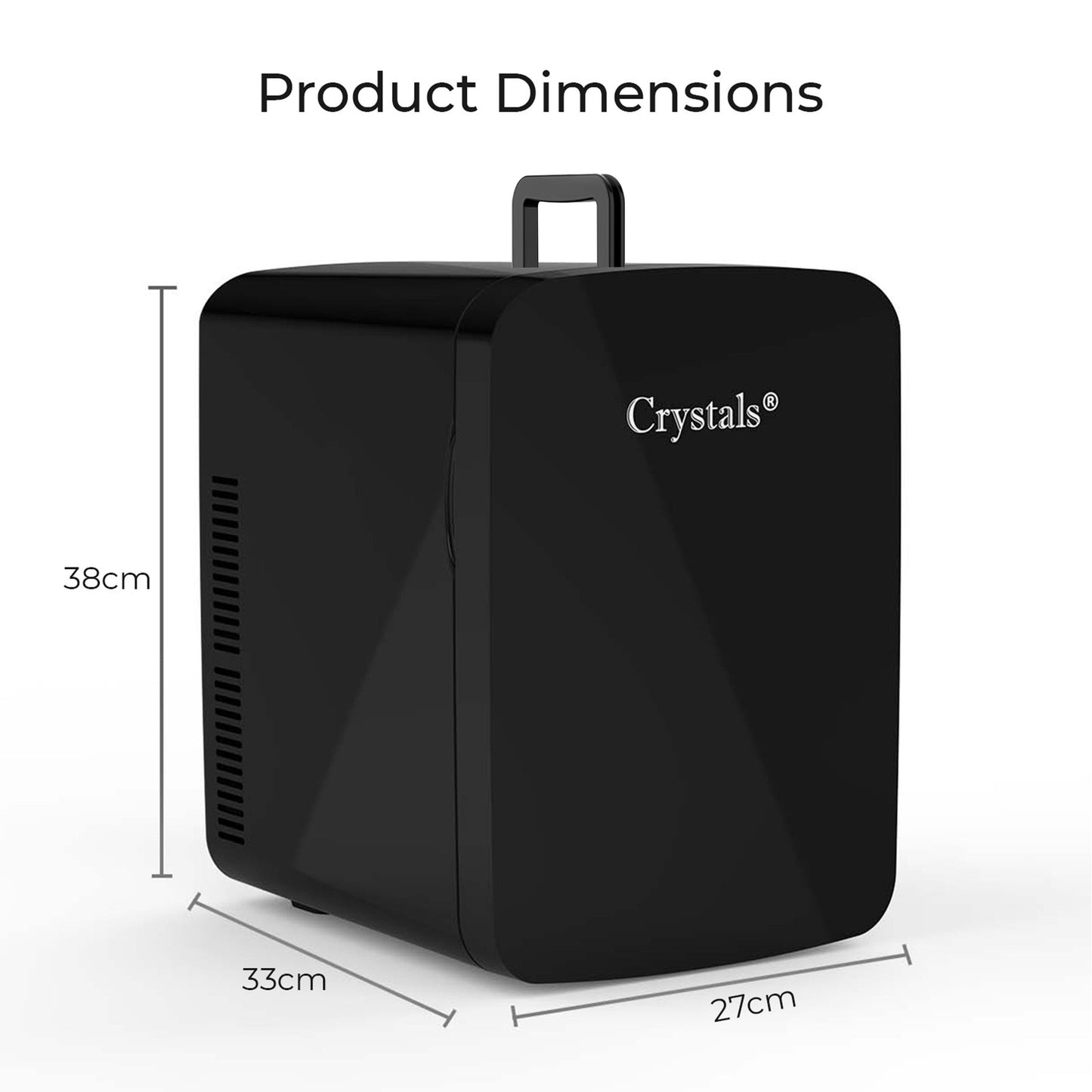 15L Compact Refrigerator Mini Electric Fridge