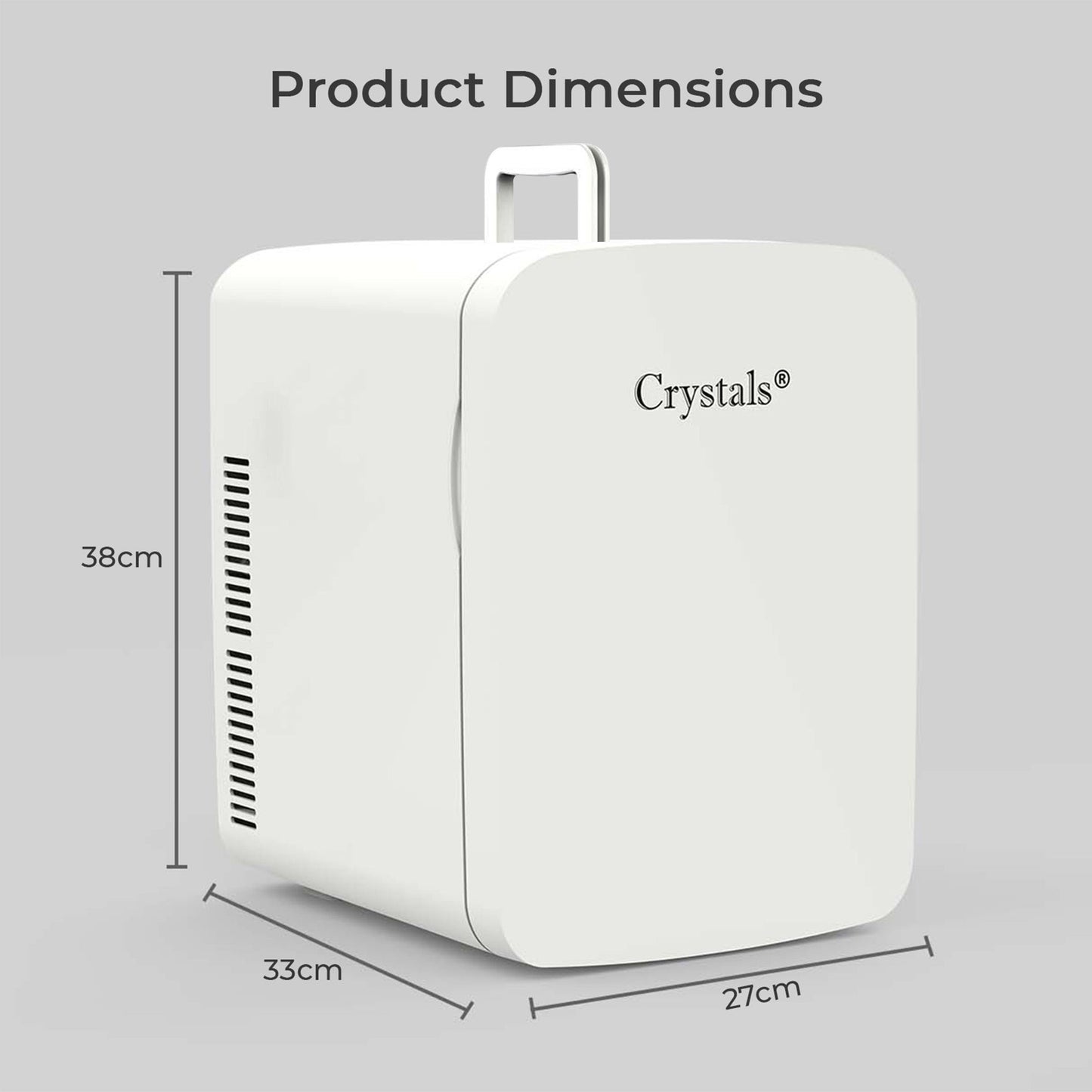 15L Compact Refrigerator Mini Electric Fridge