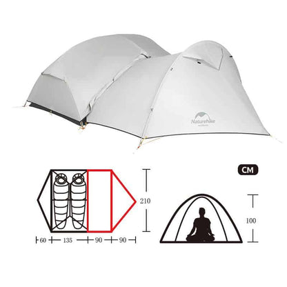 NATUREHIKE Monger Extension Door (Grey)