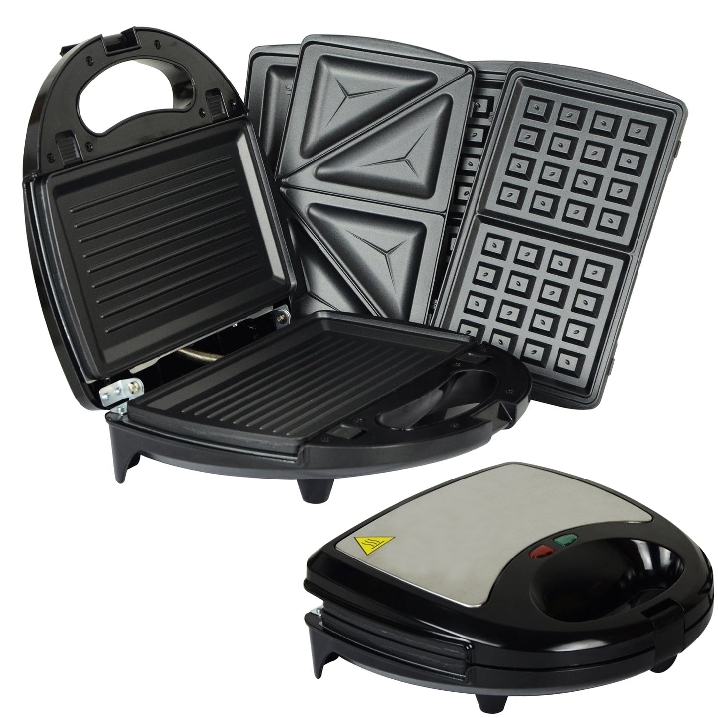 3 in 1 Waffle Maker & Sandwich Toaster