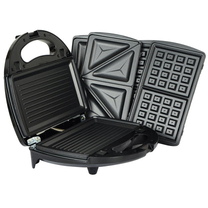 3 in 1 Waffle Maker & Sandwich Toaster
