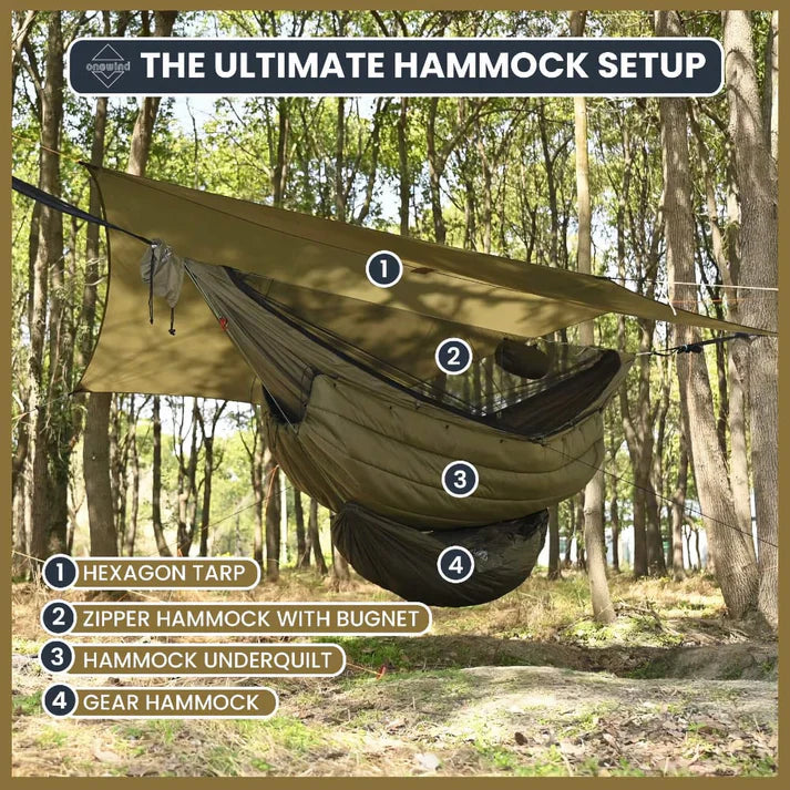 Onewind Temptest Zipper Hammock 11ft