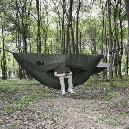Onewind Zippered Windsock Winter Cover  - Green