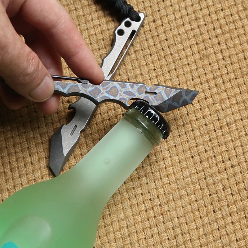 DICORIA TC4 Outdoor travel multi-functional crowbar broken window tool-2