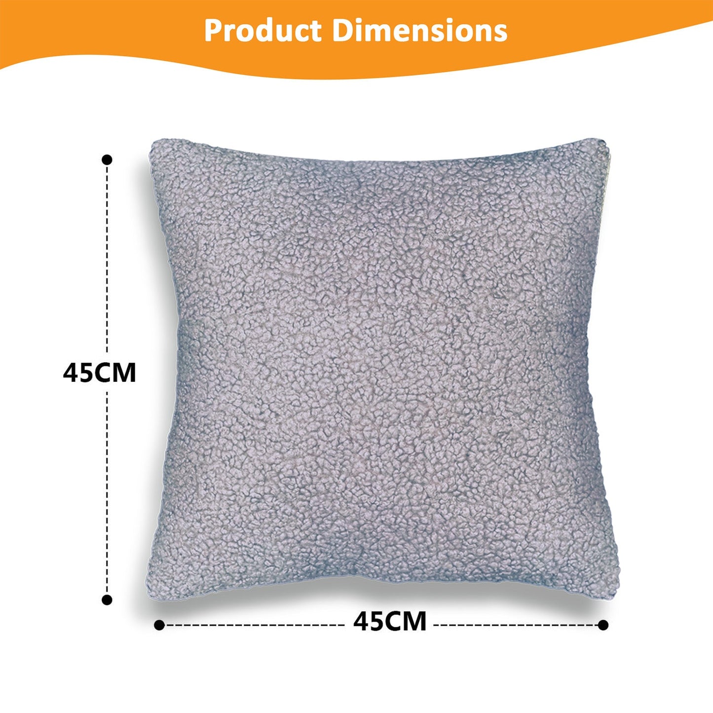 18" Soft Filled Square Cushions with Cover