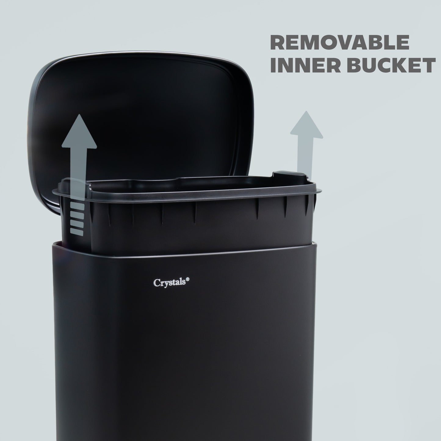 30L Pedal Bin with Soft Close Lid