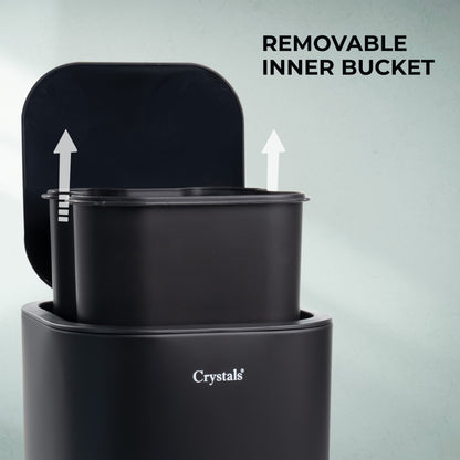 5L Soft Close Stainless Steel Pedal Bin