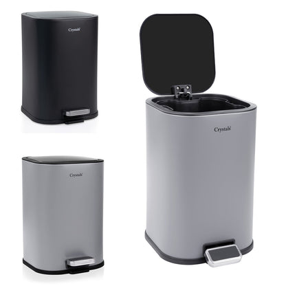 5L Soft Close Stainless Steel Pedal Bin
