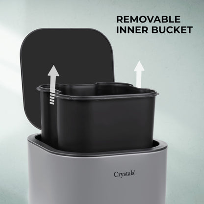 5L Soft Close Stainless Steel Pedal Bin