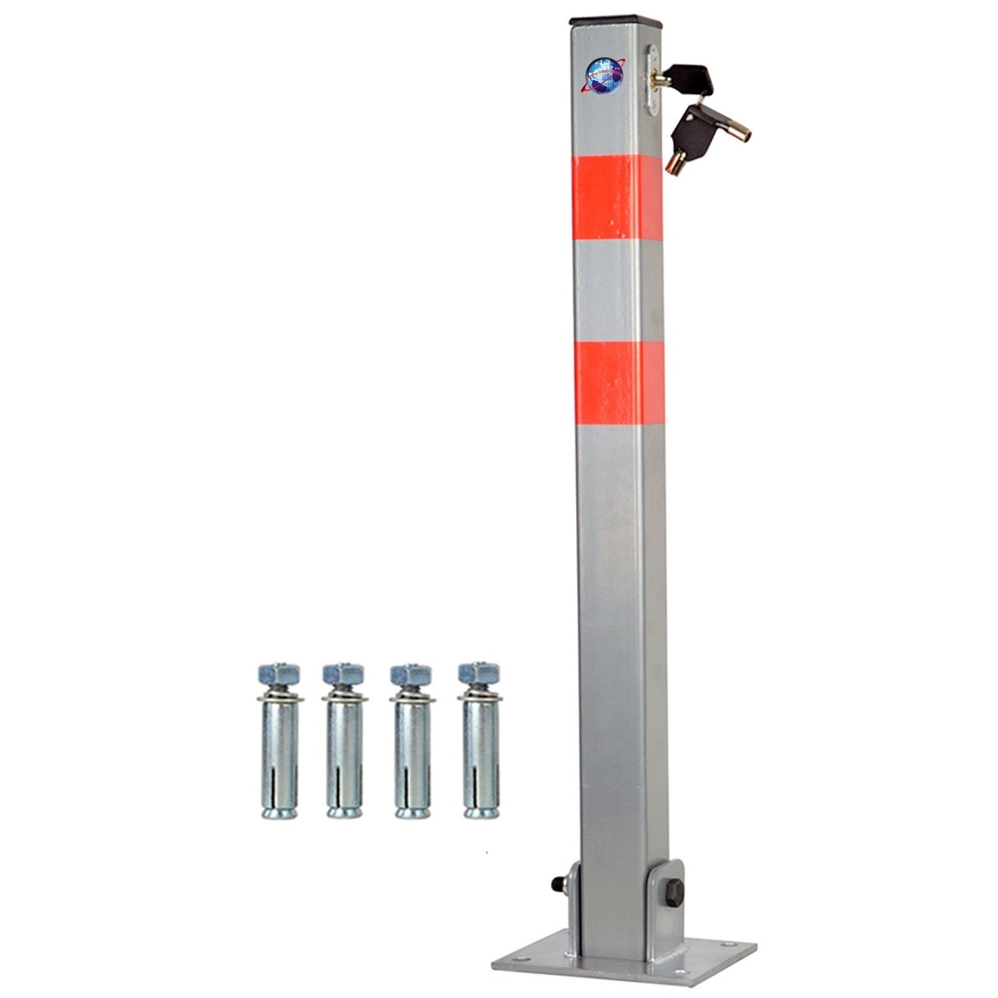 Lockable Folding Car Park Barrier
