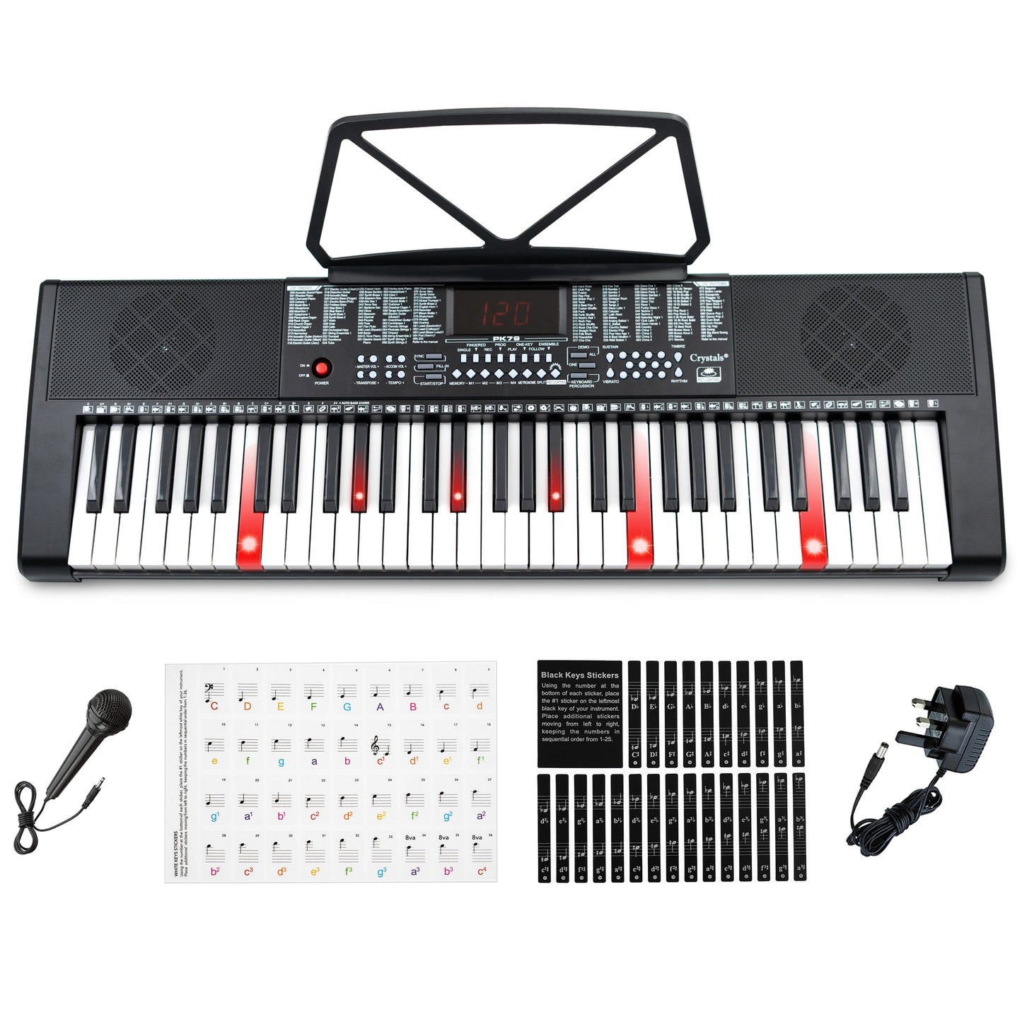 61 Keys Teaching Type Electronic Keyboard
