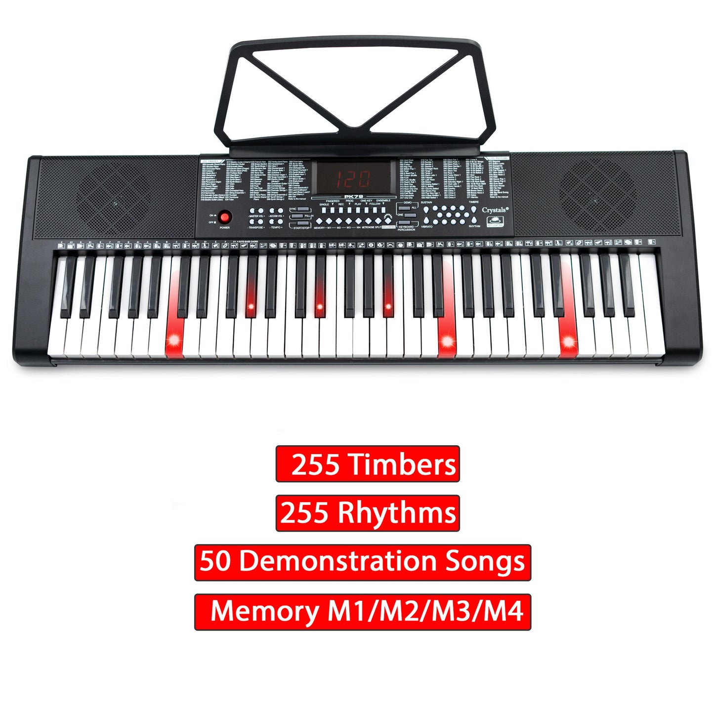61 Keys Teaching Type Electronic Keyboard