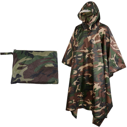 Heavy Duty Waterproof Poncho Adult