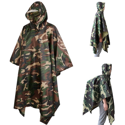 Heavy Duty Waterproof Poncho Adult